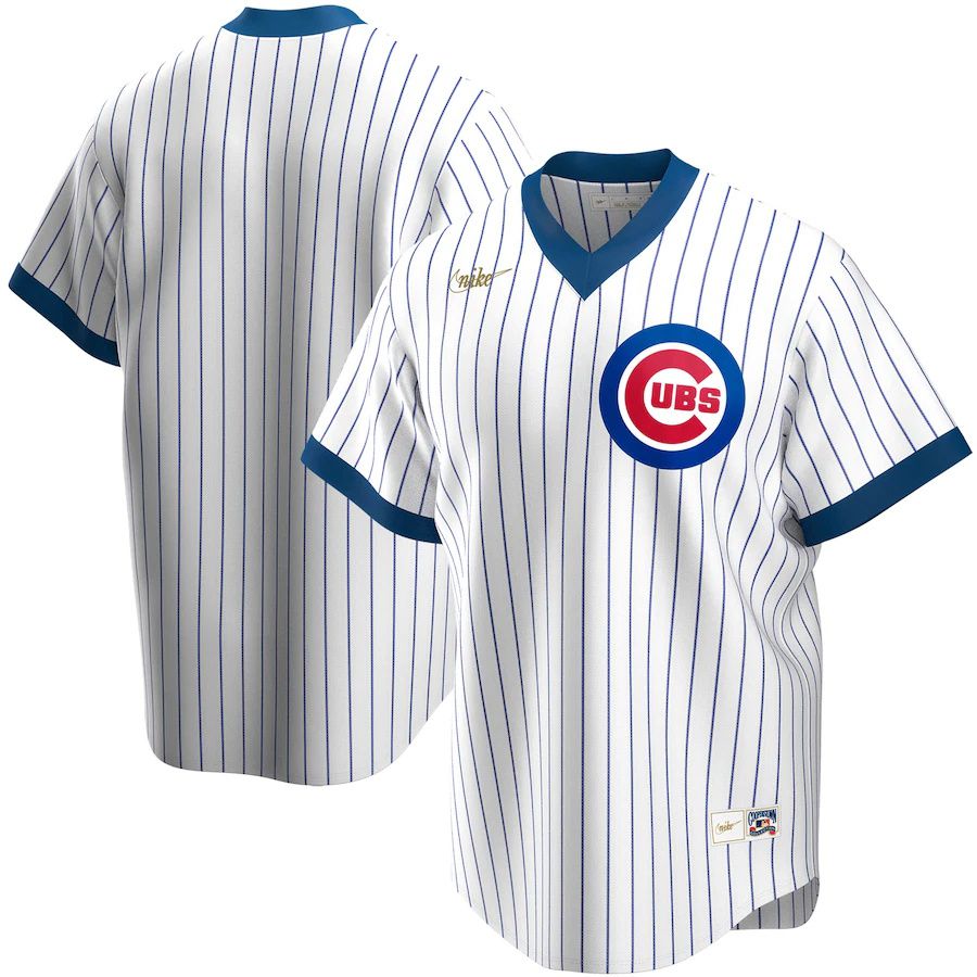 Mens Chicago Cubs Nike White Home Cooperstown Collection Team MLB Jerseys->chicago cubs->MLB Jersey